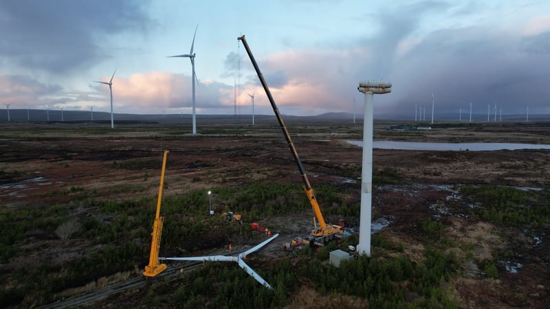 The work made way for an expansion of the Oweninny wind farm