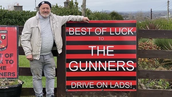 Ballygunner hurling fan, Michael Cubby O'Keefe