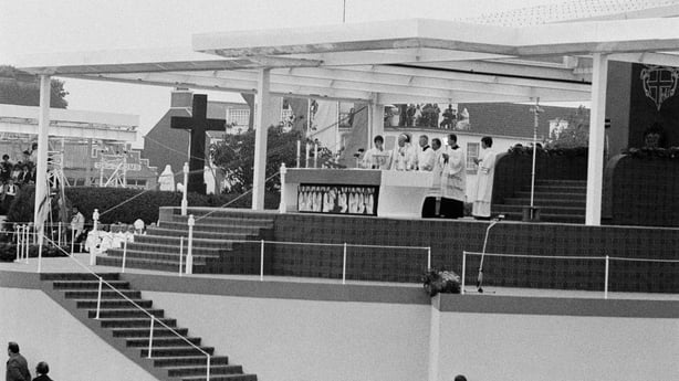 Pope John Paul at Knock in 1979