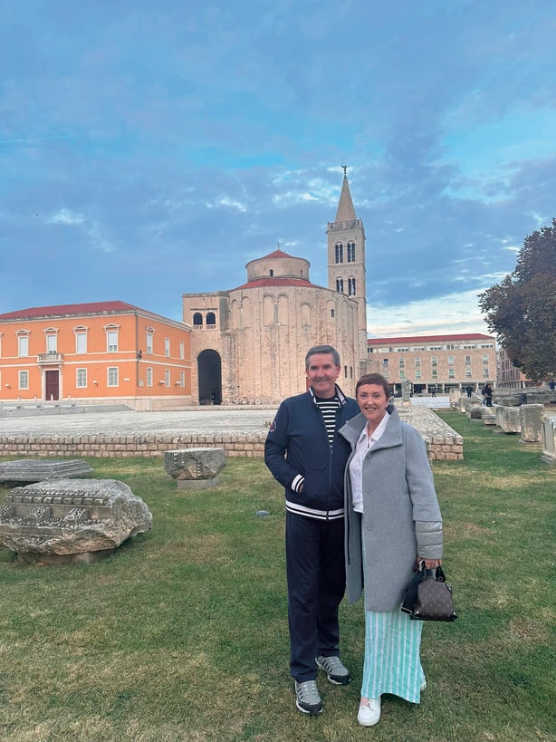 Daniel and Majella O'Donnell posing for a photo
