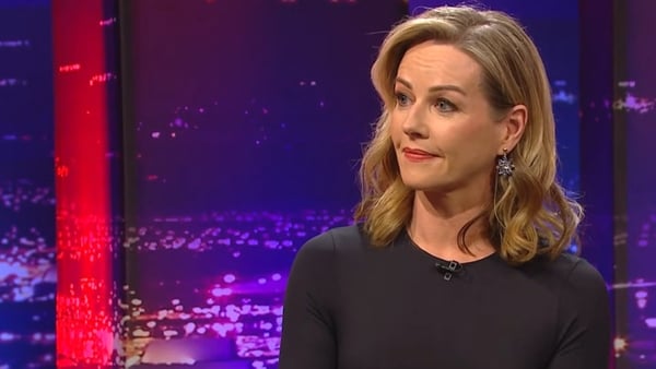 Claire Byrne on The Late Late Show