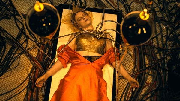 Jessie Buckley as The Bride on the operating table