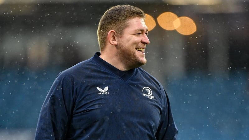 Tadhg Furlong pictured before the game