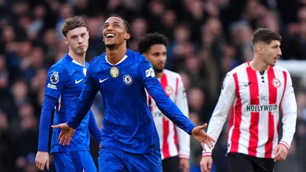 Chelsea's Joao Pedro after scoring against Brentford - Premier League, January 2026