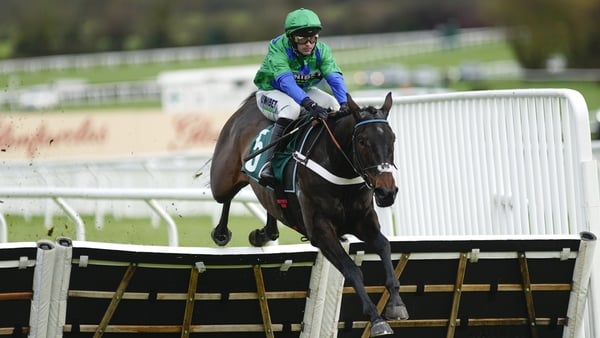 CHELTENHAM, ENGLAND - DECEMBER 12: Nico de Boinville riding Old Park Star clear the last to win The British EBF 'National Hunt' Novices' Hurdle at Cheltenham Racecourse on December 12, 2025 in Cheltenham, England. (Photo by Alan Crowhurst/Getty Images)
