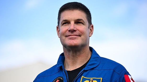 (L-R) Canadian Space Agency astronaut, Jeremy Hansen
