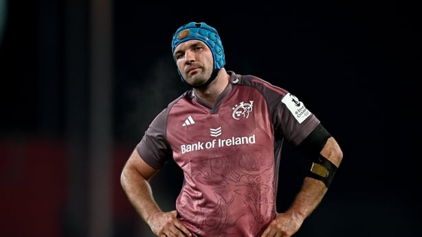 Tadhg Beirne of Munster during the Investec Champions Cup match between Munster and Castres Olympique at Thomond Park in Limerick. Photo by Seb Daly/Sportsfile