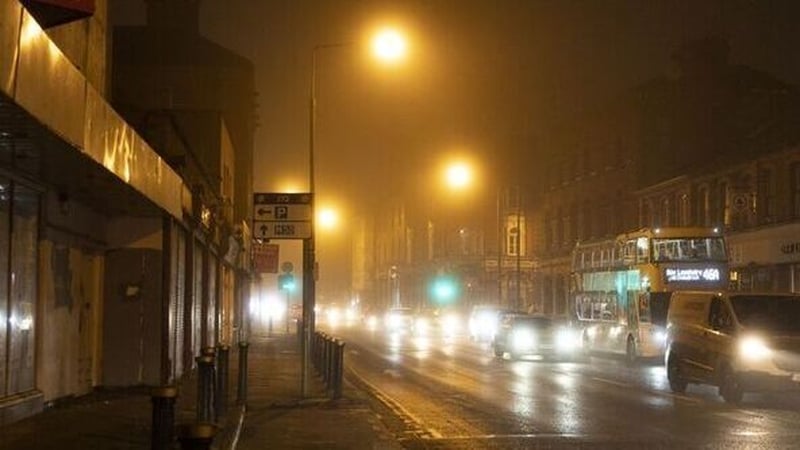 The fog warning is in effect until 10am tomorrow (file photo)