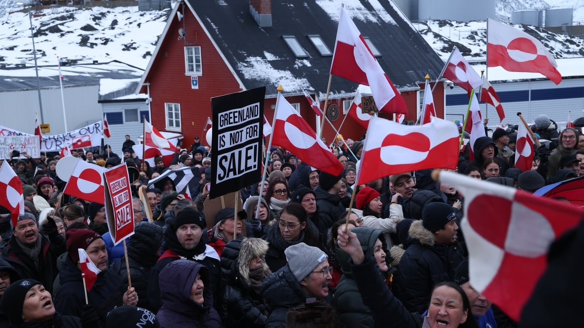 Greenland: "You don't sell a population"
