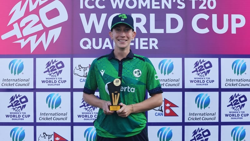 Orla Prendergast was to the fore for Ireland