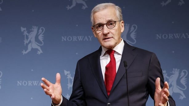 norway prime minister Jonas Gahr Stoere