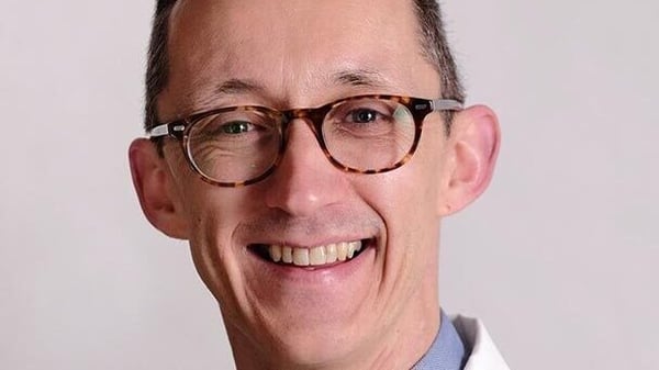 official pic of dental surgeon and healthcare manager Dr Paul O'Dwyer smiling