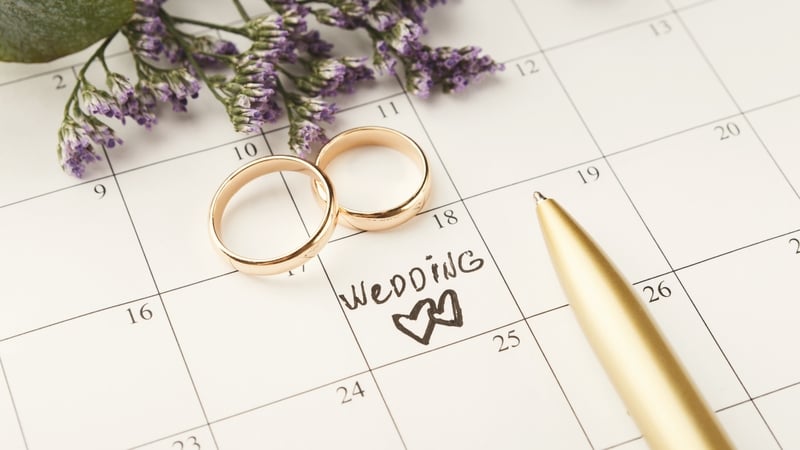 Wedding calendar