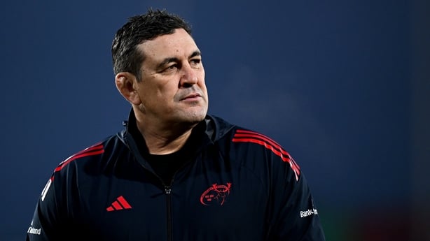 17 January 2026; Munster head coach Clayton McMillan before the Investec Champions Cup match between Munster and Castres Olympique at Thomond Park in Limerick. Photo by Seb Daly/Sportsfile