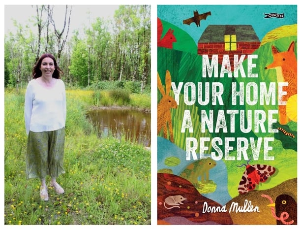 Author Donna Mullen & her book 'Make Your Home A Nature Reserve'