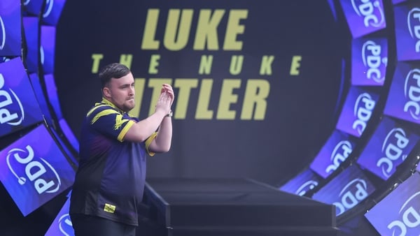 Saudi Arabia Masters Luke Littler