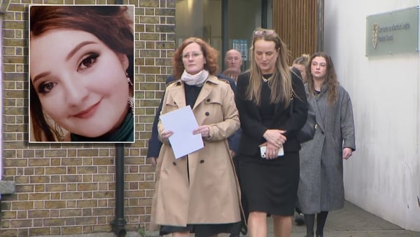 Jessica's Sheedy mother, Ann Sheedy with family outside court and, inset, Jessica