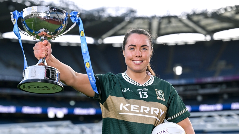20 January 2026; In attendance, at Croke Park in Dublin, to mark the launch of the 2026 Lidl Ladies National Football Leagues is Kerry footballer Danielle O'Leary. Lidl Ireland today reaffirmed its commitment to the LGFA and women’s sport more broadly, an
