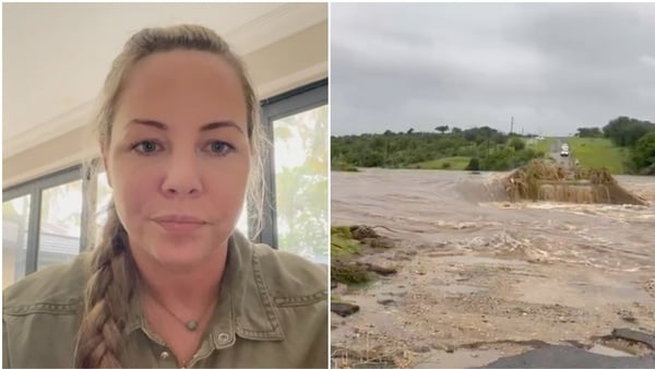 Kim McNaughton in flood-hit Limpopo, South Africa