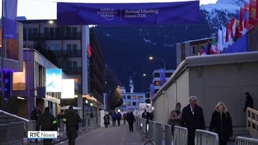 Trump arrives in Switzerland ahead of Davos address