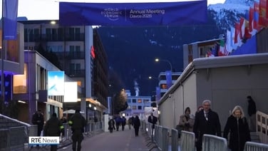 Trump arrives in Switzerland ahead of Davos address