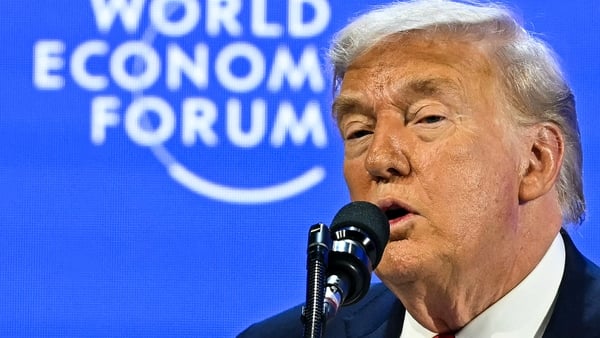 Donald Trump delivers a special address