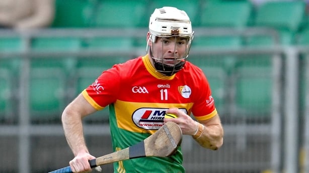 2 February 2025; Martin Kavanagh of Carlow during the Allianz Hurling League Division 1B match between Carlow and Waterford at Netwatch Cullen Park in Carlow. Photo by Stephen Marken/Sportsfile