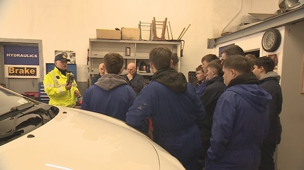 Road safety Ulster - pic - Shane Ó Curraighín -RTE