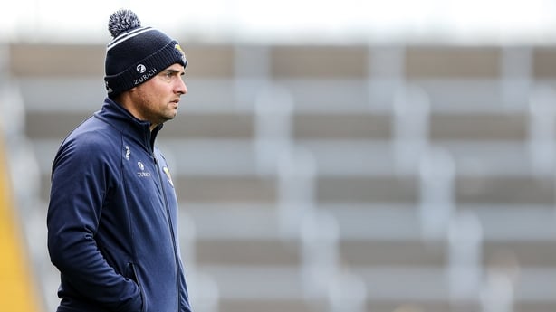 25 May 2025; Wexford manager Keith Rossiter during the Leinster GAA Hurling Senior Championship Round 5 match between Wexford and Kilkenny at Chadwicks Wexford Park in Wexford. Photo by Thomas Flinkow/Sportsfile
