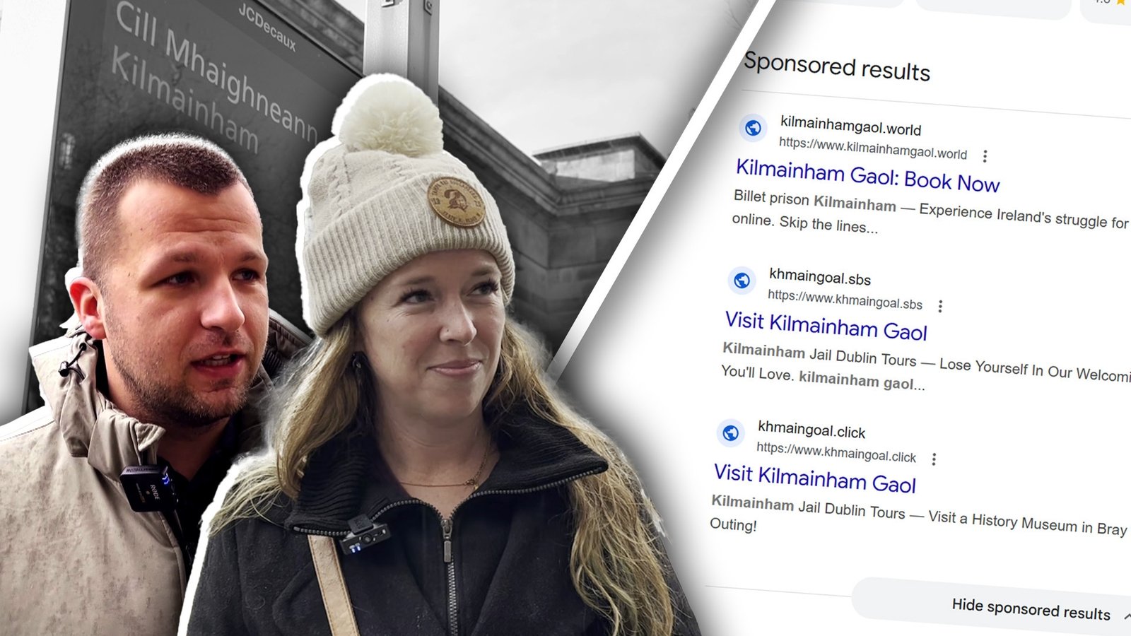 Kilmainham Gaol visitors hit by Google ad ticket scams