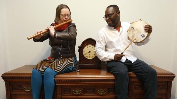 Musicians from across the country have gathered today to mark the launch of the 21st Tradfest.