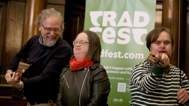 Musicians from across the country have gathered today to mark the launch of the 21st Tradfest.