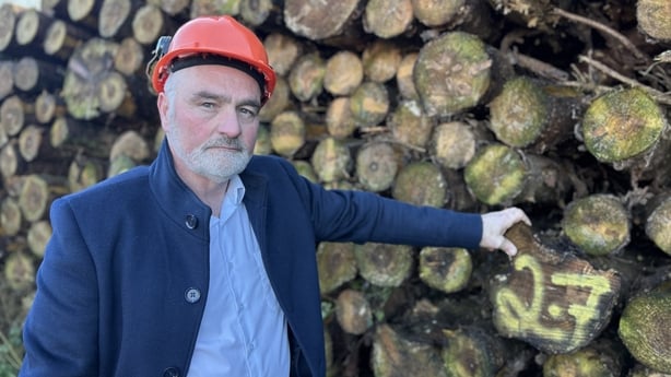 Derek McCabe chairman of the Northeast Forestry Group