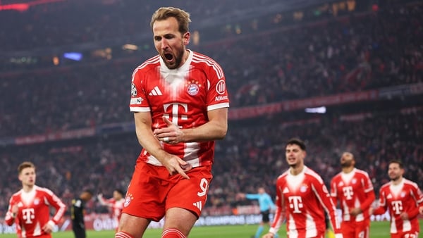 Harry Kane scored twice against Union Saint-Gilloise