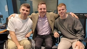 Celebrating the Kilbrittain win with the Wall brothers show image