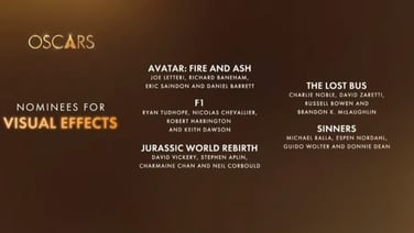 Avatar: Fire and Ash's special effects lynchpin Richard Baneham among the Irish Oscar nominees