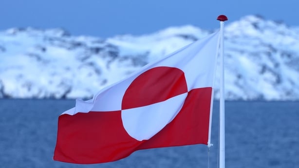 NUUK, GREENLAND - JANUARY 20: The greenlandic flag flies on January 20, 2026 in Nuuk, Greenland. European leaders are scheduled to meet later this week to formulate their response to U.S. President Donald Trump's recent threat of punitive tariffs against countries who obstruct his desire to acquire 