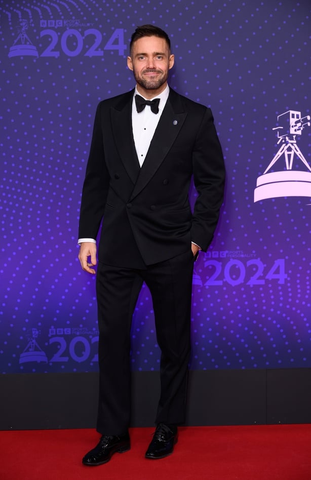 MANCHESTER, ENGLAND - DECEMBER 17: Spencer Matthews attends BBC Sports Personality Of The Year 2024 at Dock10 Studios on December 17, 2024 in Manchester, England. (Photo by Karwai Tang/WireImage)