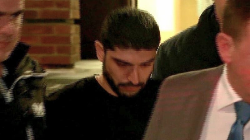 Miller Pacheco (C) was found guilty of murdering Bruna Fonseca