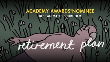 Domhnall Gleeson–voiced Retirement Plan earns Oscar® nomination for Animated Short