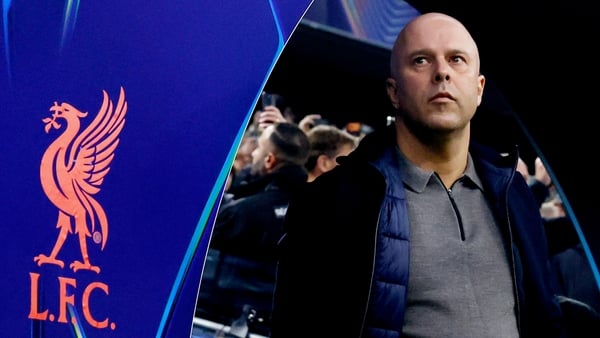 Arne Slot of Liverpool during the UEFA Champions League match between Olympique Marseille v Liverpool at the Stade Vélodrome on January 21, 2026 in Marseille France