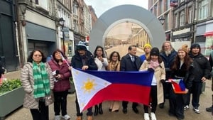 Brenda Donohue reports live from the Dublin Portal show image