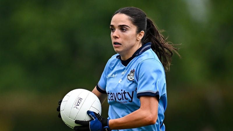 Niamh Crowley of Dublin during the TG4 All-Ireland Senior Championship match between Waterford and Dublin at Dungarvan GAA Club in Dungarvan, Waterford
