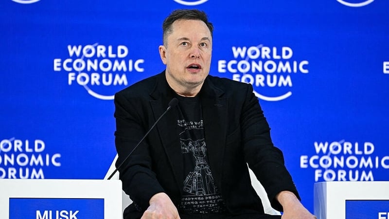 CEO of SpaceX and Tesla, South African-Canadian-US businessman Elon Musk