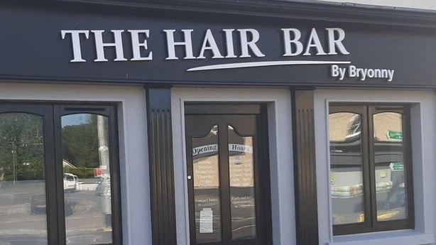 Bryonny Sainsbury's salon in Longford