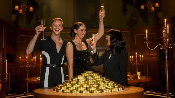 Stephen Libby, Rachel Duffy, and Claudia Winkleman Photo: BBC/Studio Lambert/Paul Chappells