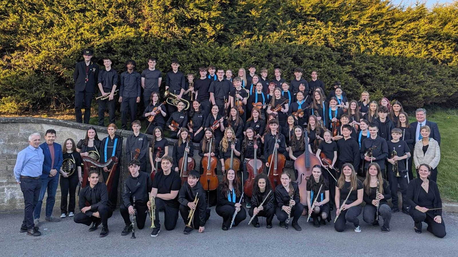 Young western musicians prepare for orchestra festival