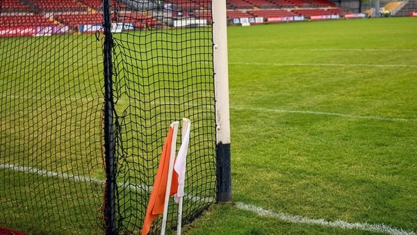 14 June 2025; A general view before the GAA Football All-Ireland Senior Championship Round 3 match between Dublin and Derry at Páirc Esler in Newry, Down. Photo by Ramsey Cardy/Sportsfile