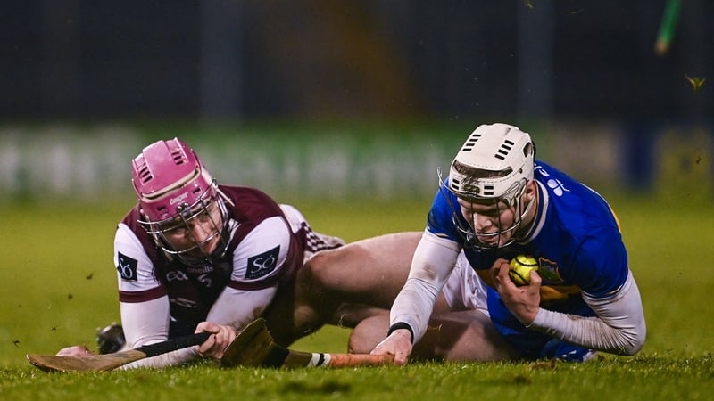 Tipp's Oisin O'Donoghue in action against Cillian Trayers of Galway