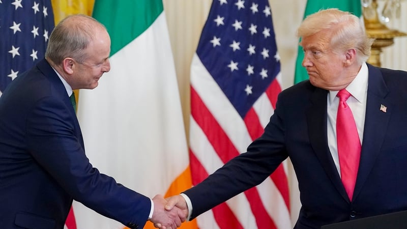 Taoiseach Micheál Martin, pictured in Washington last year, is due to visit the White House during the St Patrick's festivities in March